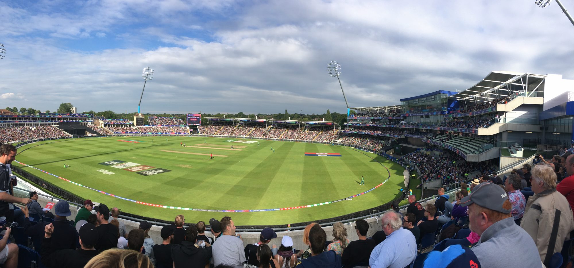 NZ vs South Africa Cricket World Cup 2019 - view from upper west stand